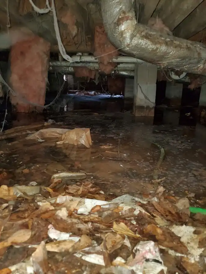 Crawl space flood assessment for Leak Detection & Repair in New Fairfield