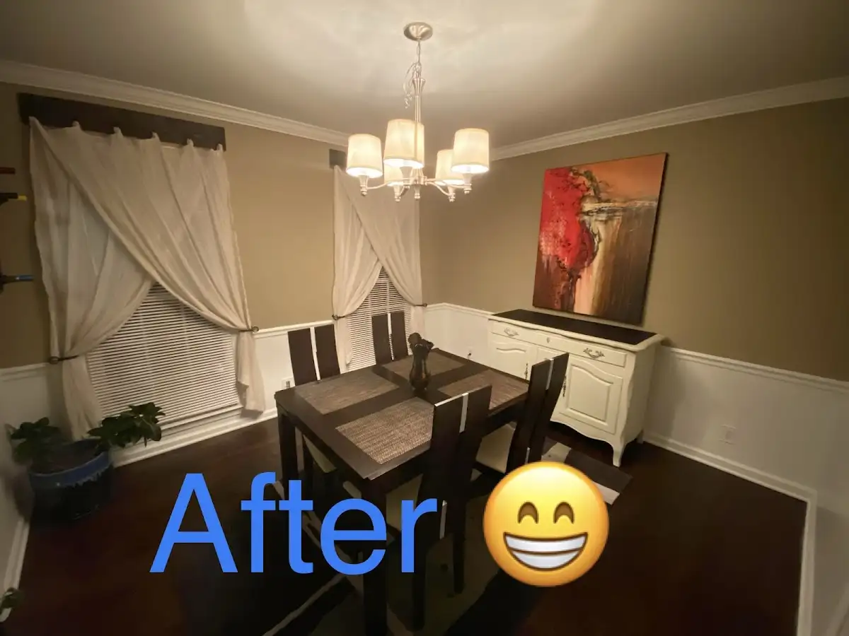 Professional dining room restoration after water damage in New Fairfield